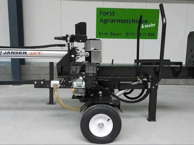 Jansen HS-20H110, Holzspalter, Benzinmotor, stehend