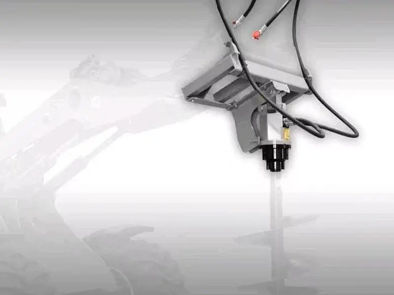 Hydraulik Erdbohrgerät Jansen HBG-5000 mit Euroaufnahme