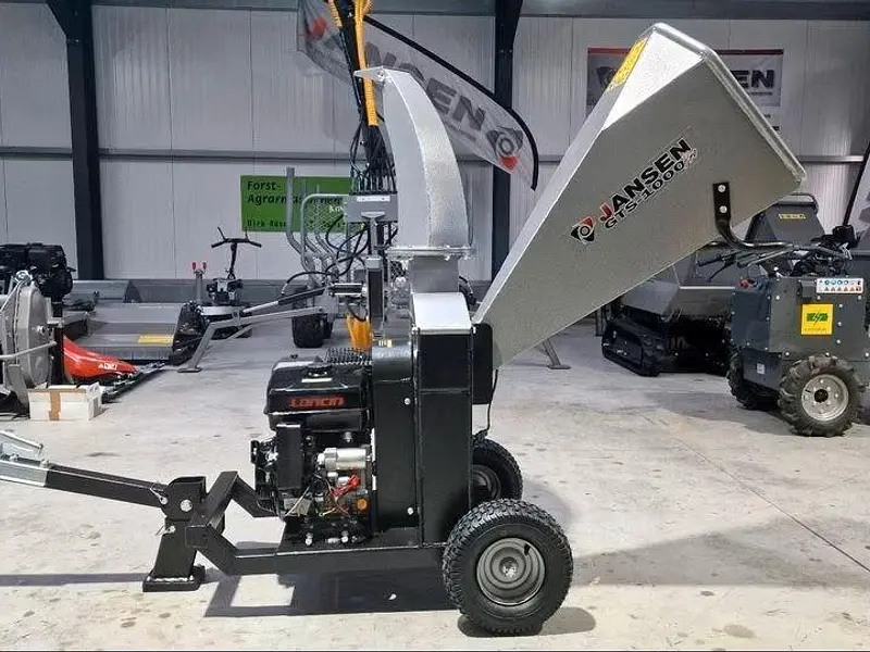 Schredder Jansen GTS 1000 pro, Hächsler, Häcksler Benzinschredder