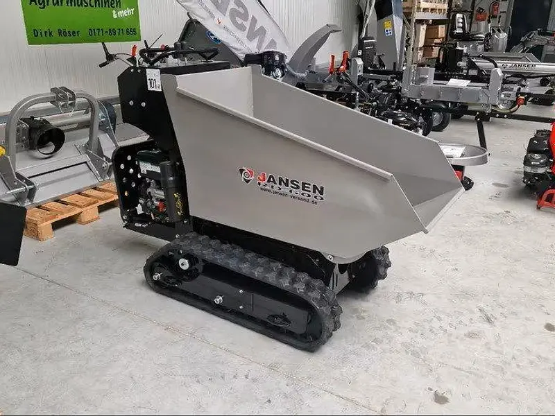 Raupendumper Jansen RD 600, Dumper, Kettendumper, hyd. Antrieb
