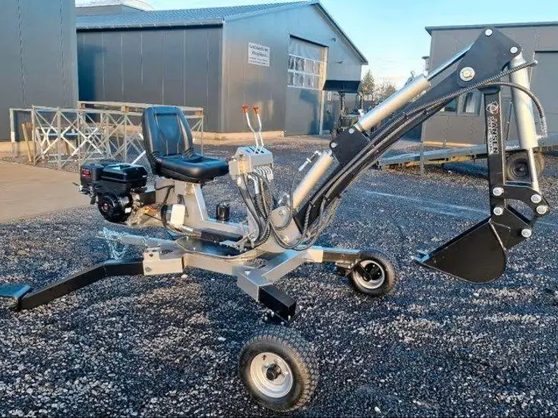 Schreitbagger Jansen MB 360, Bagger, Drehkranz, Minibagger
