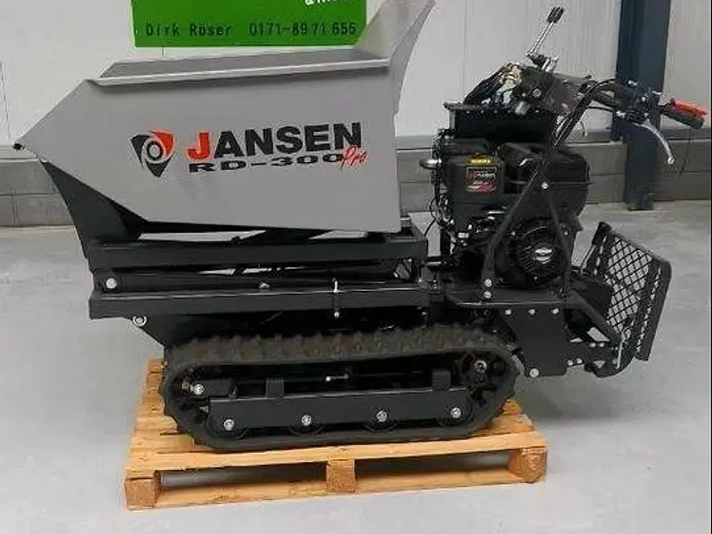 Raupendumper Jansen RD 300 PRO, Dumper, Hochkipper, Kettendumper