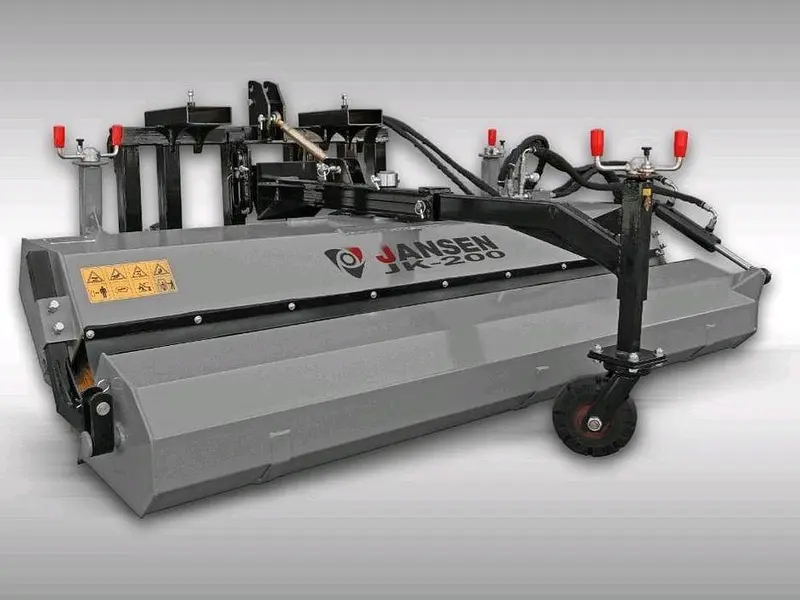 Traktor Kehrmaschine Jansen JK-200 Euroaufnahme Kat1+2