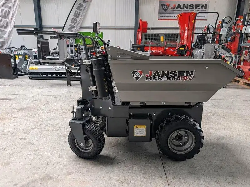 Motorschubkarre Jansen MSK-500, 1000 Watt, hyd. Mulde, Vorrätig